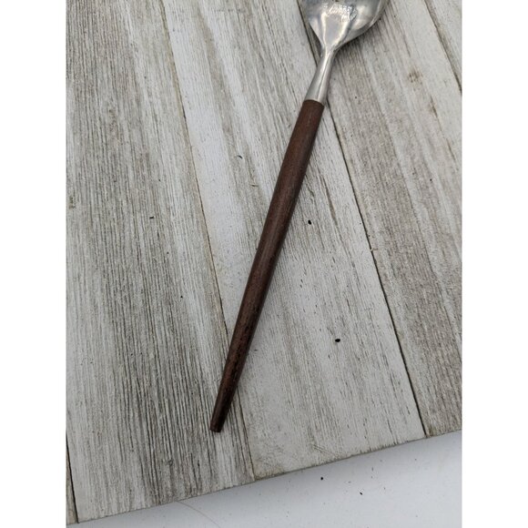 Vintage EKCO ETERNA #1 Mid Century Canoe Muffin Sugar Shovel Spoon Flatware - Picture 6 of 8